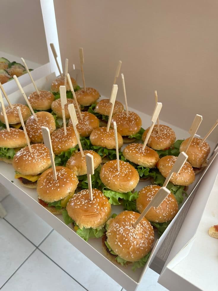 Birthday party snacks and treats