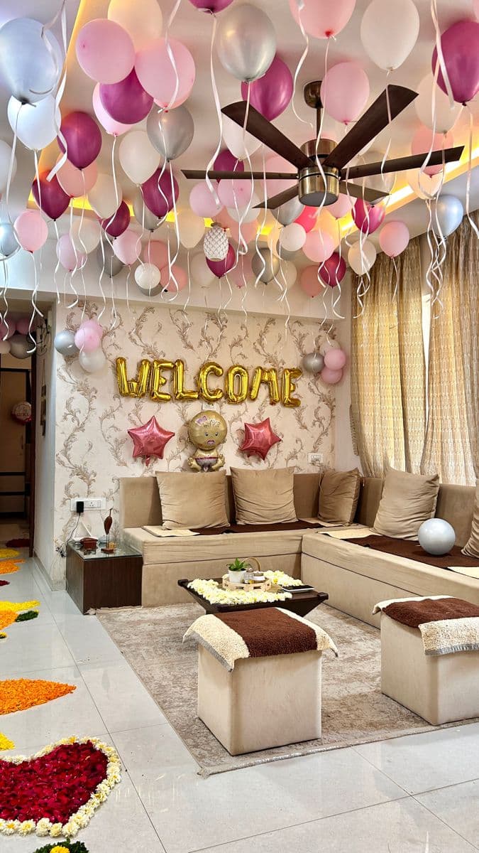 Traditional home function decoration